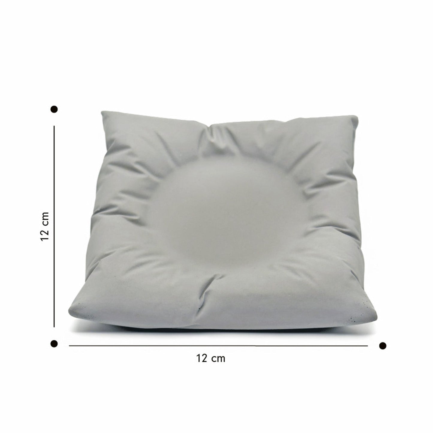 Ablage MILA Schlüsselschale aus Beton mit Abmessungen